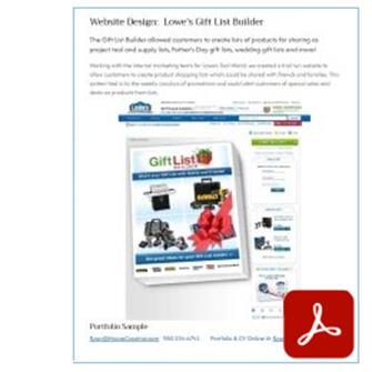 Lowes Gift List Builder