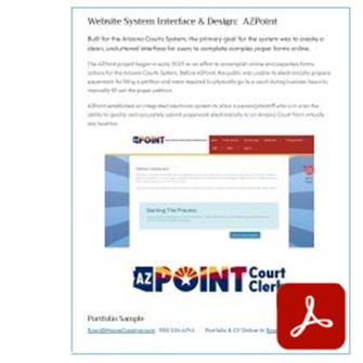 AZPoint Online System