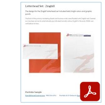 Zingbill Letterhead